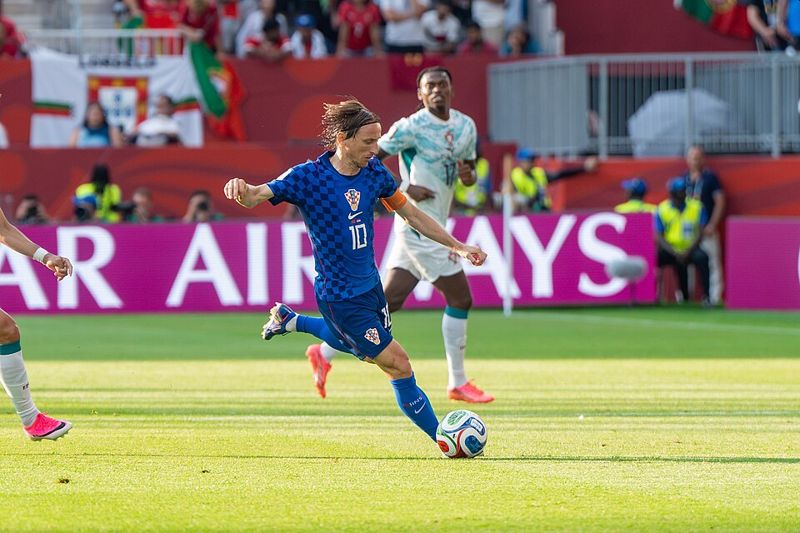 Luka Modric Croatia v Portugal 2 July 2026